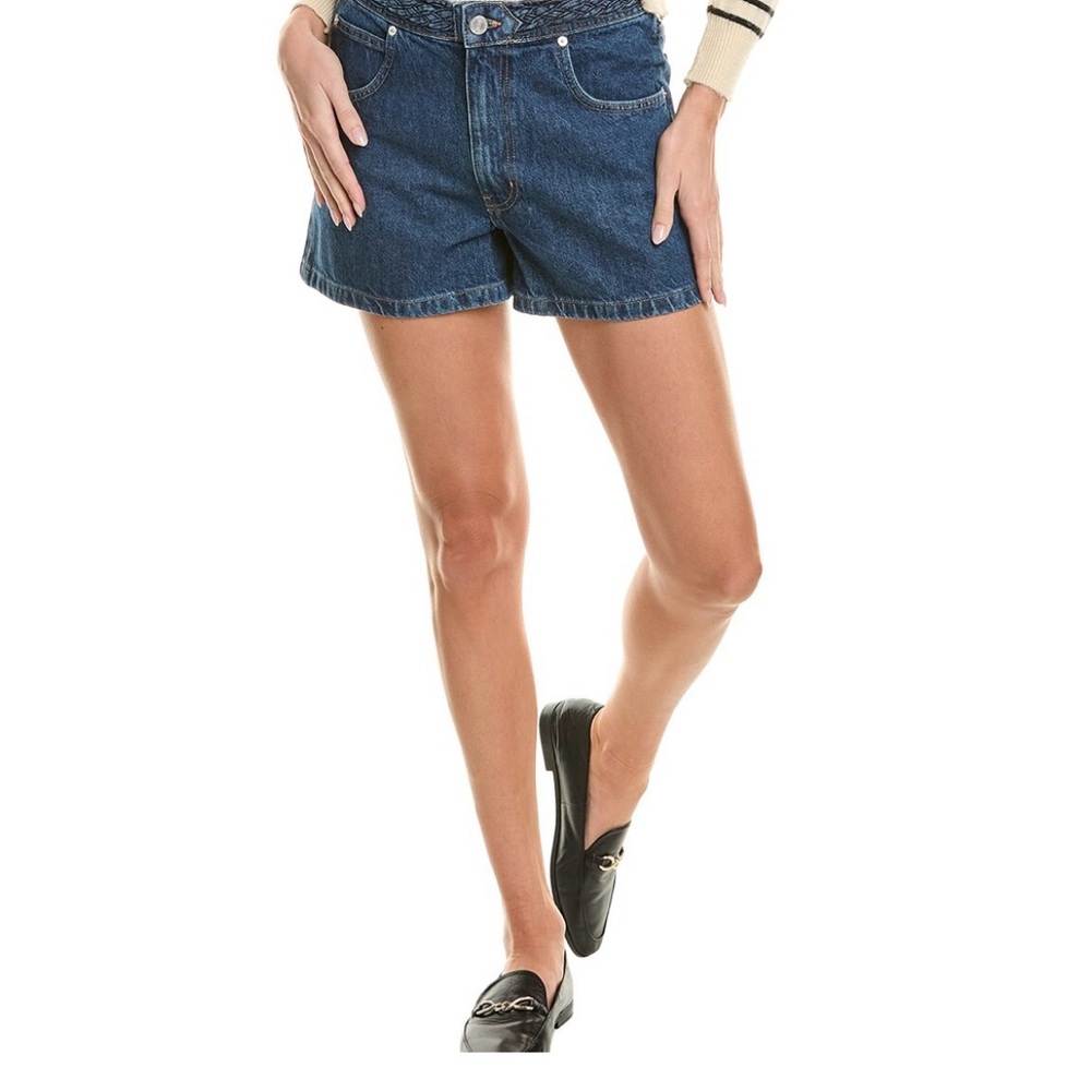 Frame Denim Braided Waistband Short - Picture 2 of 7